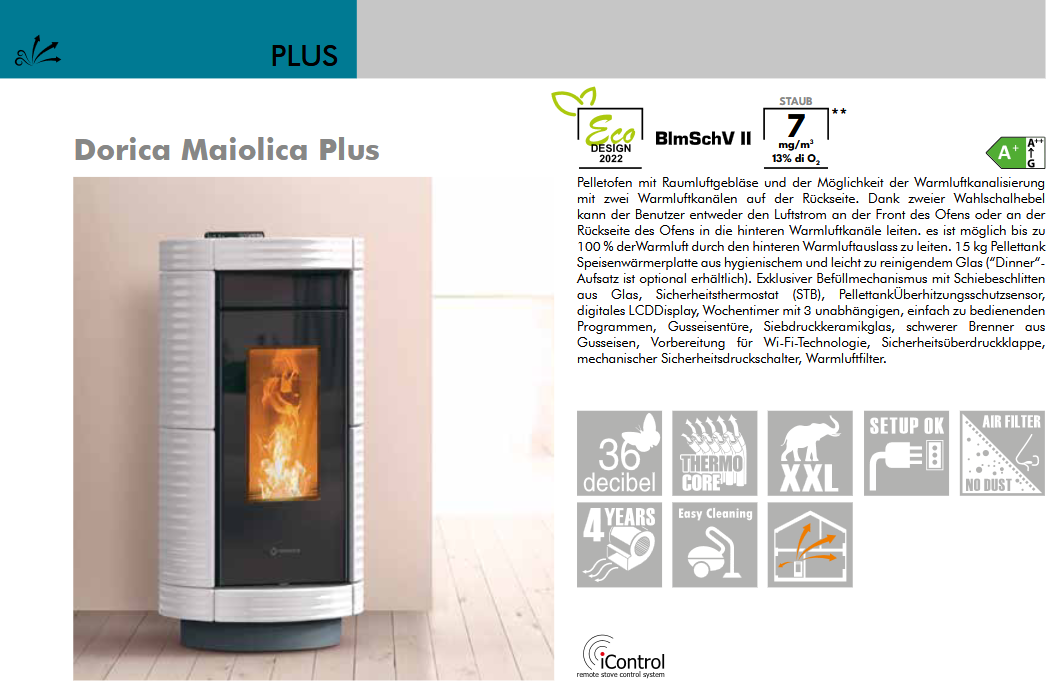 Dorica Maiolica Plus Kanalisierbar