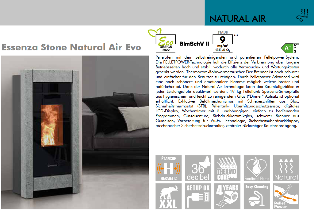 Essenza Stone Natural Air EVO