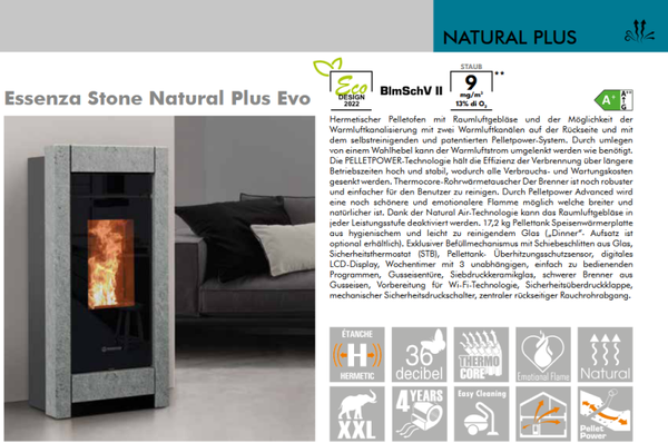 Essenza Stone Natural Plus EVO Kanalisierbar