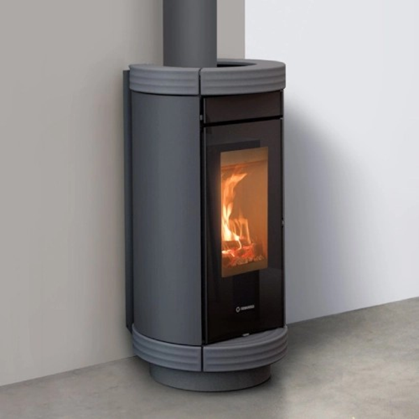 Thermorossi Kaminofen Dorica Evo Wood Metalcolor 10KW