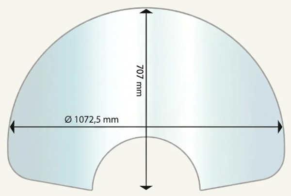 Aduro Glasbodenplatte Modelle 22