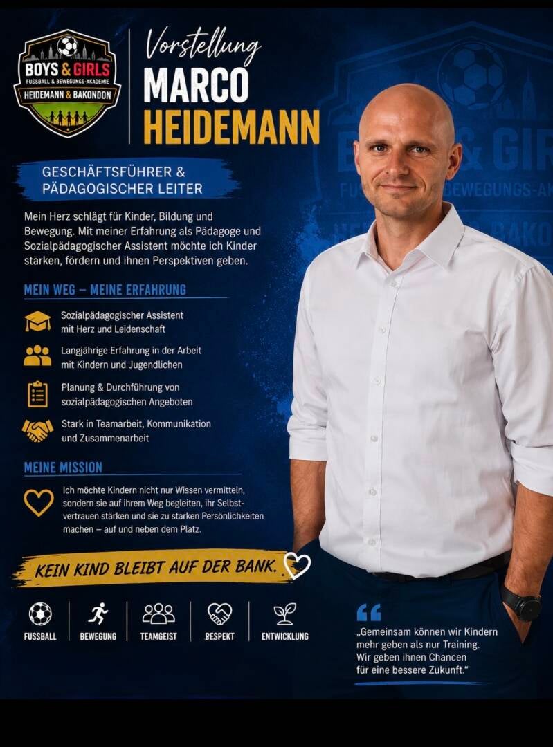 Pädagogischer Leiter der BGFBA