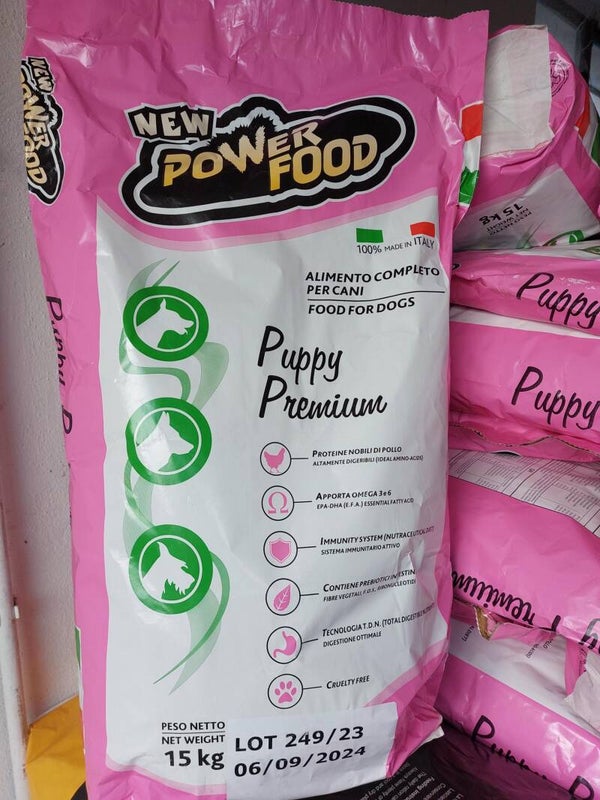 New Power Food Puppy 18kg für nur 52 €