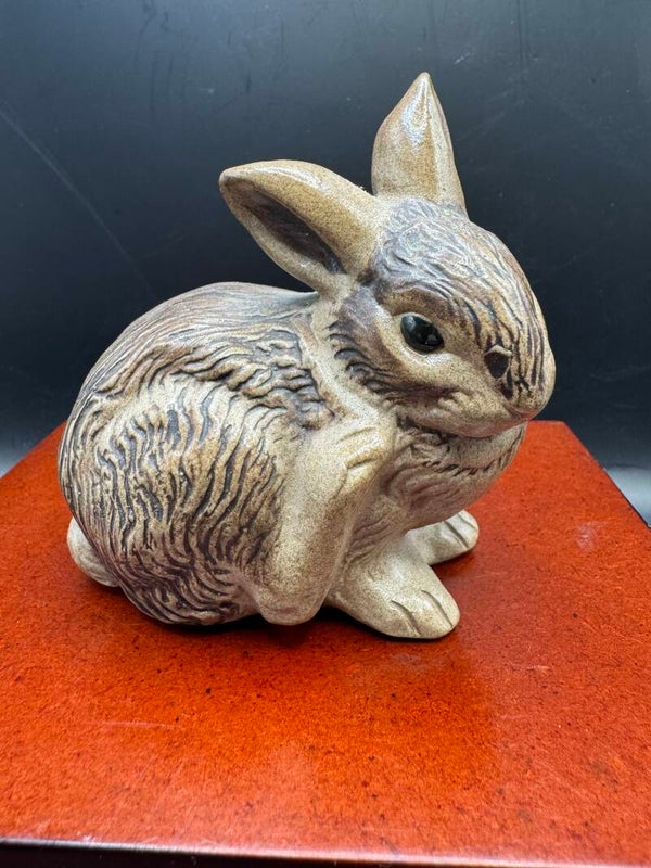 Vintage Pool Pottery Rabbit From The Wildlife Sculptures Collection Stoneware