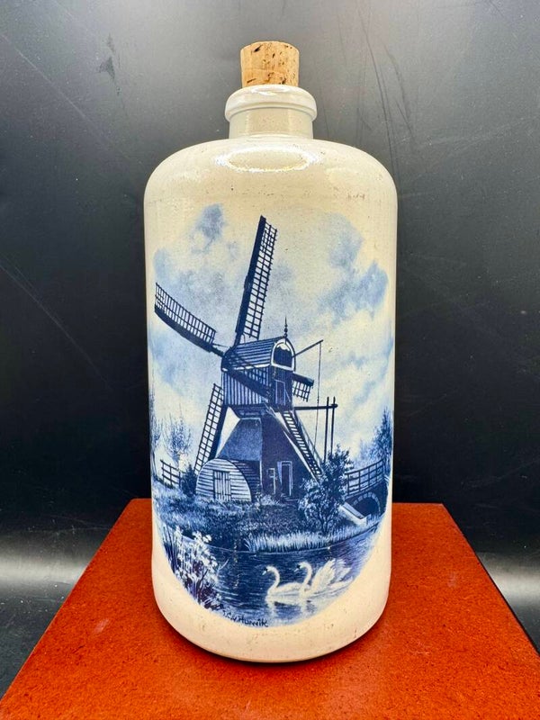 Vintage Max Kruger M.K.M. German stoneware beer bottle