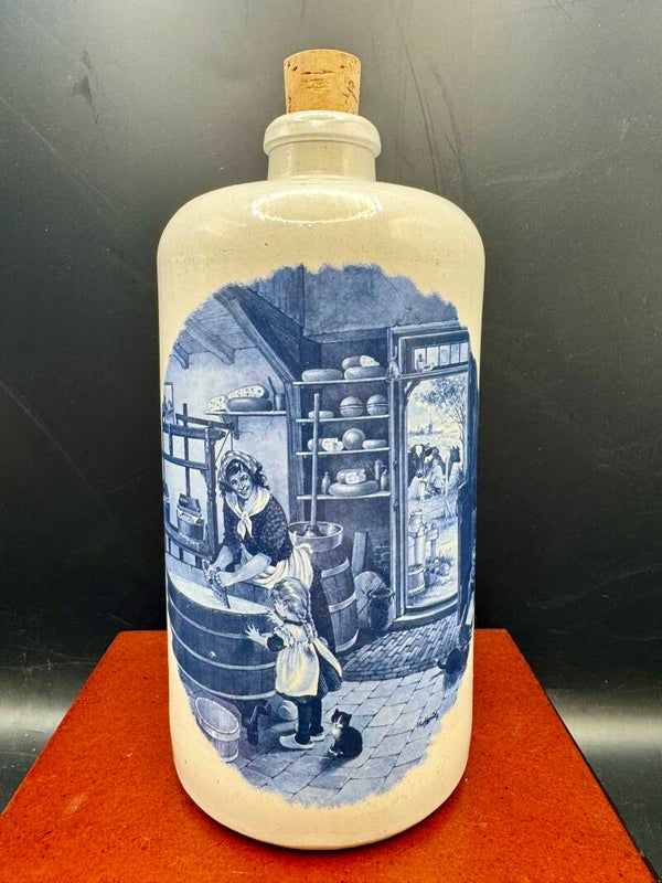 Vintage Max Kruger M.K.M. German stoneware beer bottle