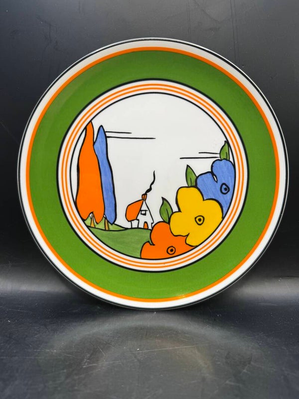 Vintage Clarice Cliff Bizarre Collection Art Deco Poplar Limited Edition by Wedgwood