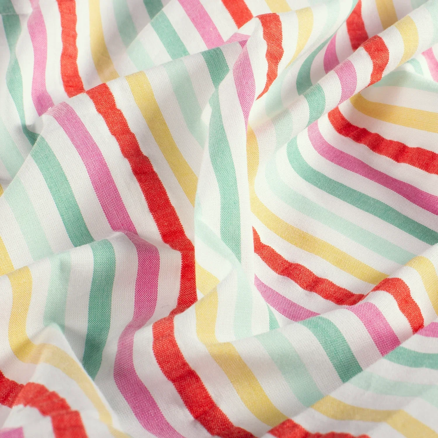 Seersucker strepen gekleurd