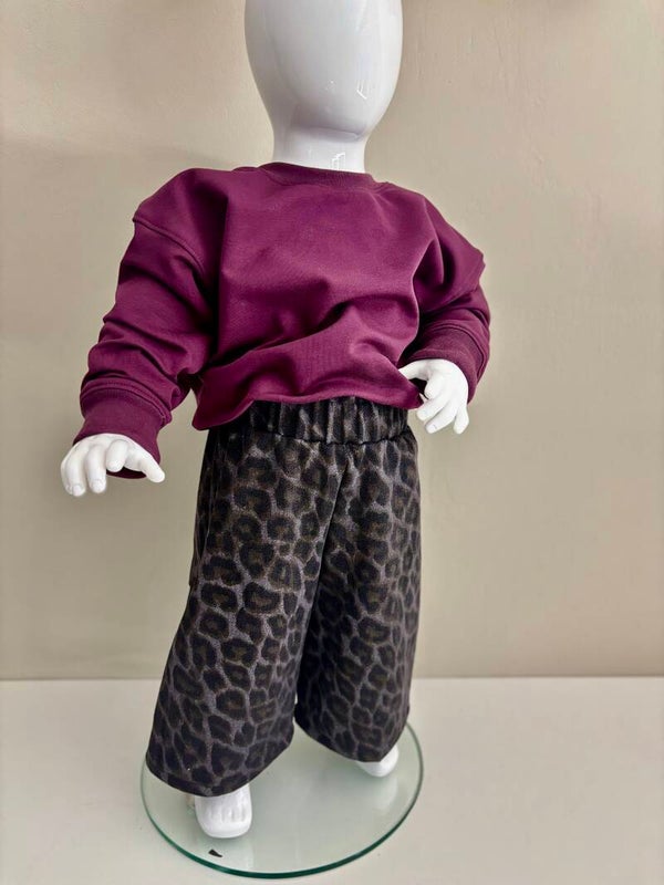 Sweater | aubergine