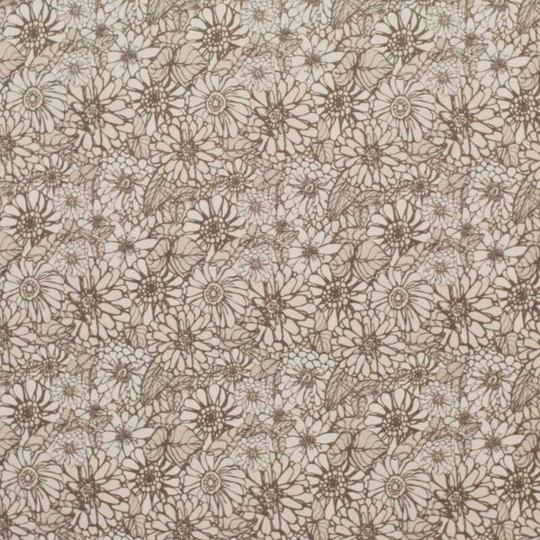 Legging | retro bloem beige
