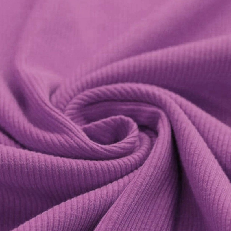 Smalle rib orchidee roze