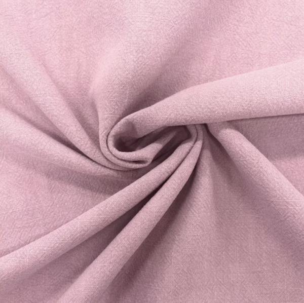 Paperbag wide leg broek | linnen oud roze