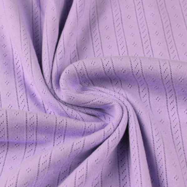 Longsleeve | pointelle lila
