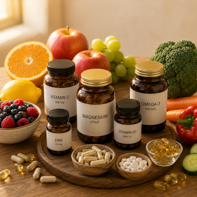 Die Haut von innen wieder aufbauen mithilfe von Nahrungsergänzungmitteln und Supplements in höchster Bio-Qualität