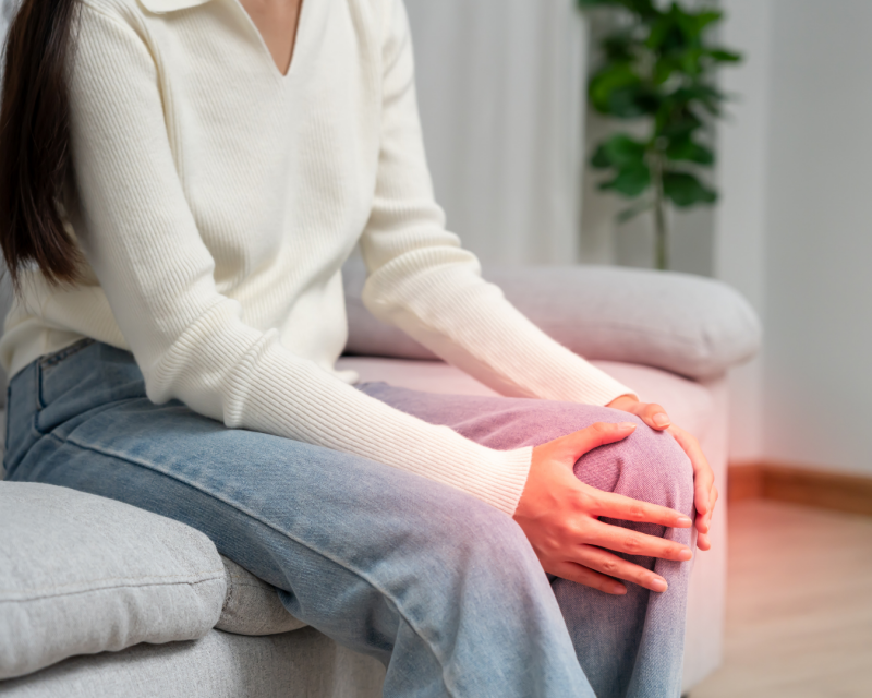 Knieschmerzen bei Psoriasis-Arthritis als mögliche Begleiterkrankung der Schuppenflechte