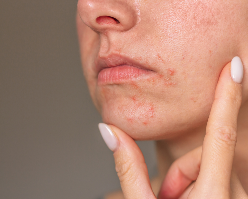 akute periorale Dermatits