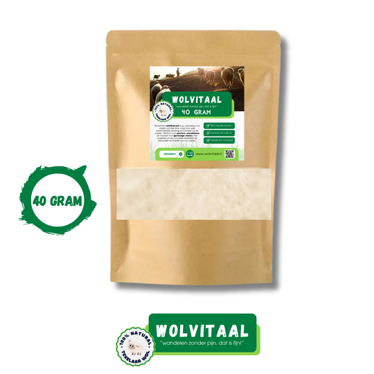 Wolvitaal Antidruk Wol 40 gram - Boordevol lanoline