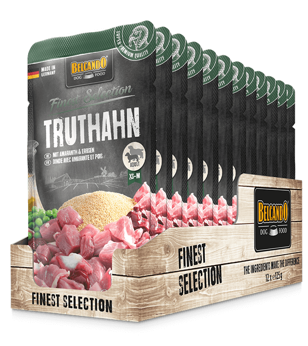 BELCANDO Truthahn m. Amaranth 125g
