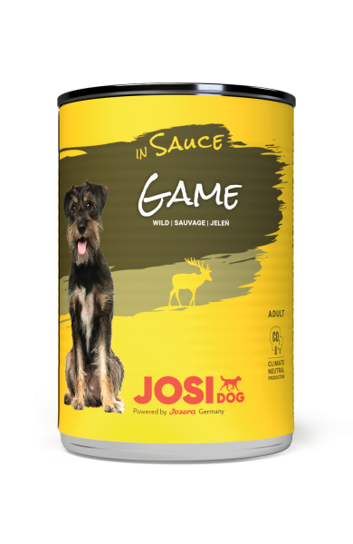 JosiDog Game in Sauce 400g