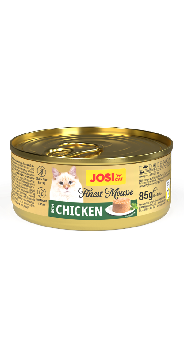 JosiCat Finest Mousse with chicken