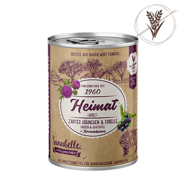 Adult zartes Hühnchen & Forelle