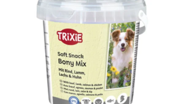 Soft Snack Bony Mix mit Rind, Lamm, Lachs & Huhn, 500 g