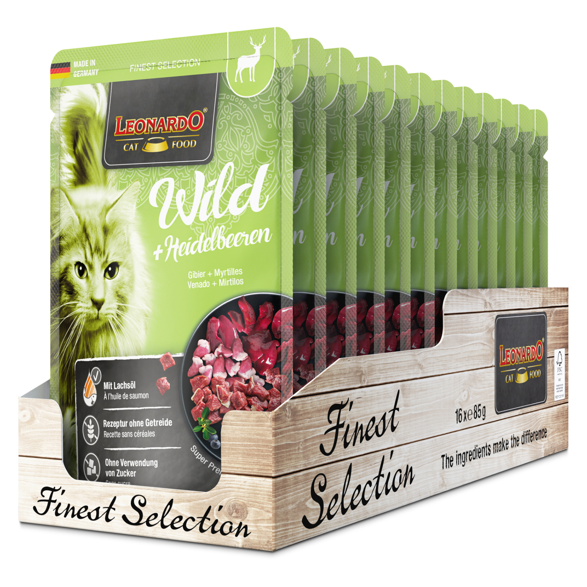 LEONARDO Wild + Blueberry 85g