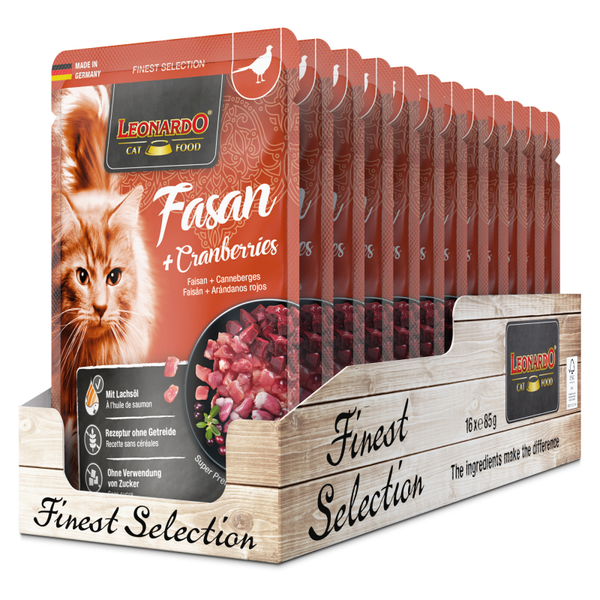 LEONARDO Fasan + Cranberry 85g