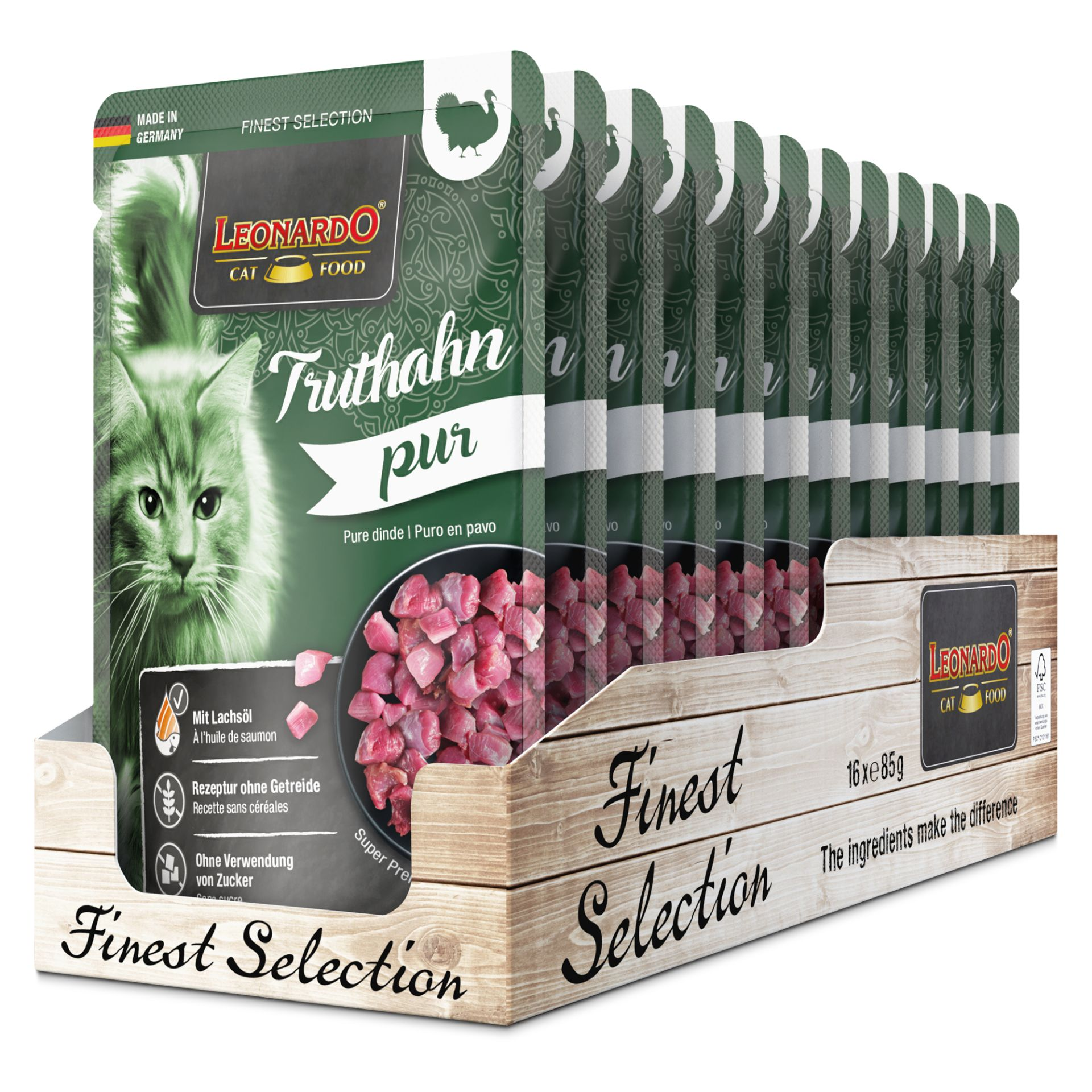 LEONARDO Truthahn pur 85g