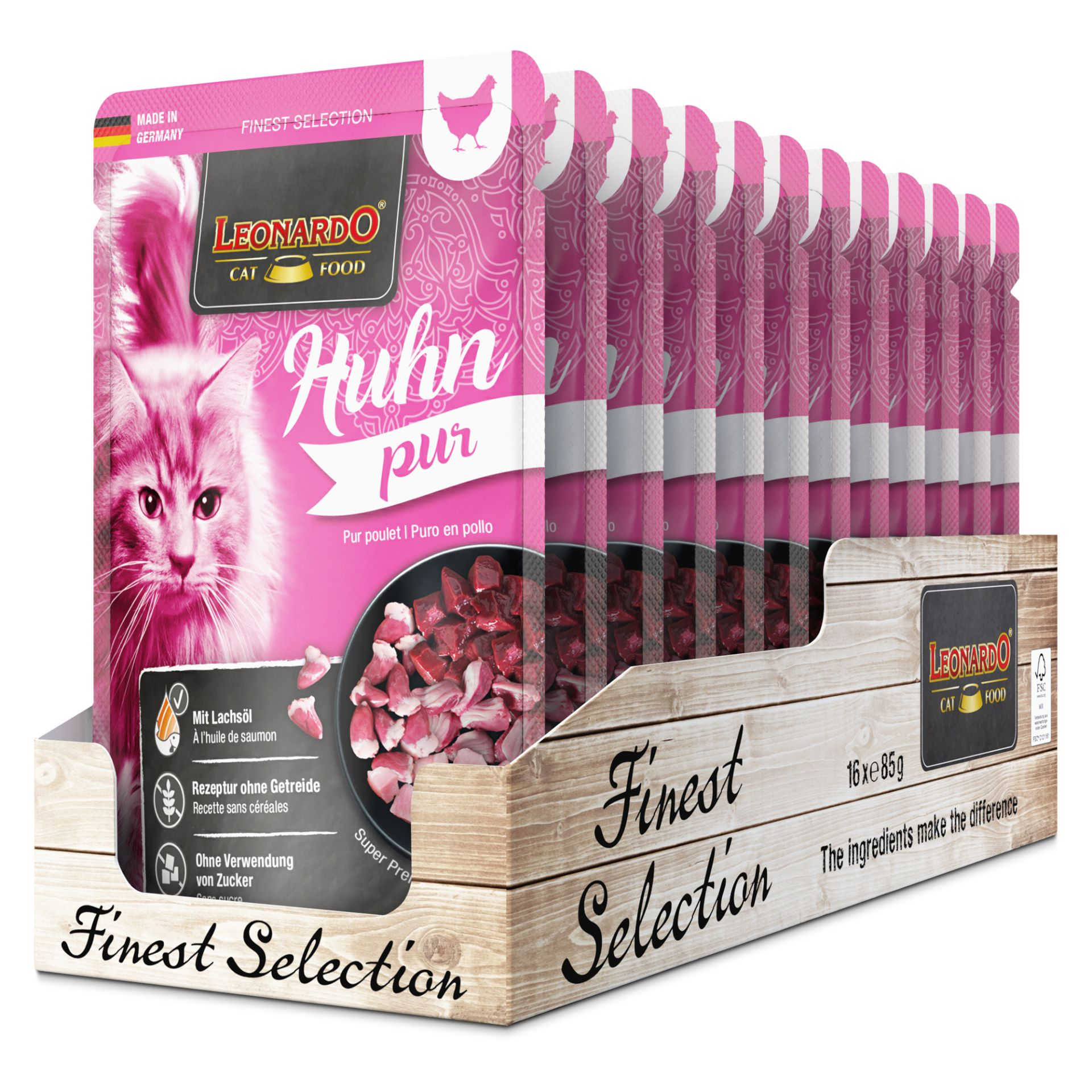 LEONARDO Huhn pur 85g