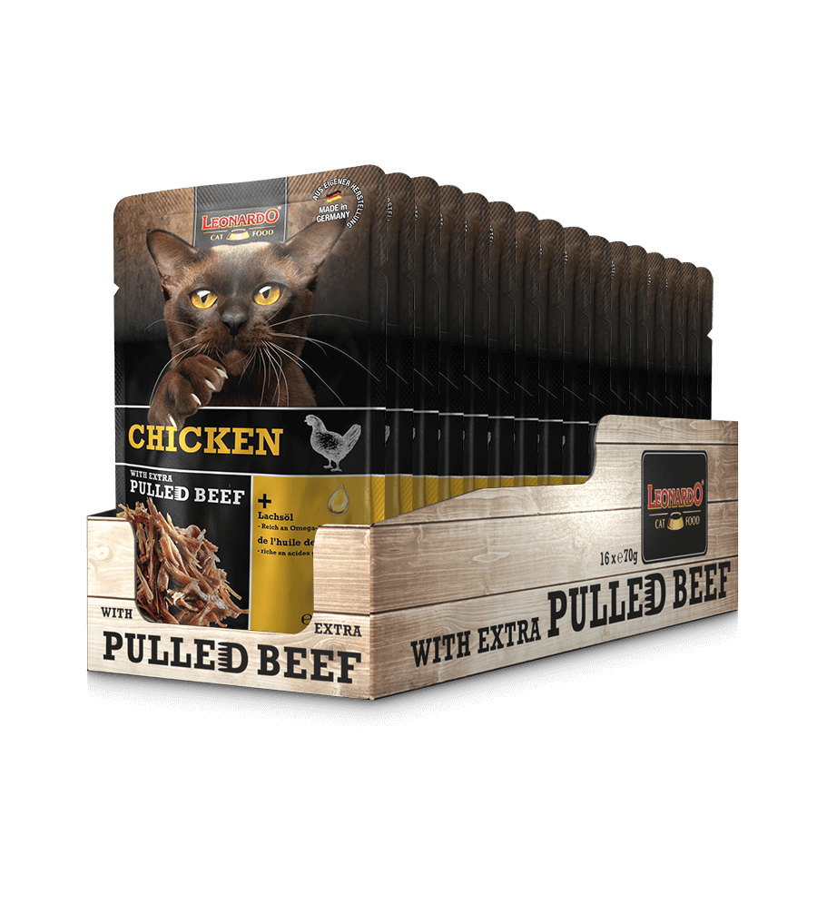 LEONARDO Chicken + Beef 70g