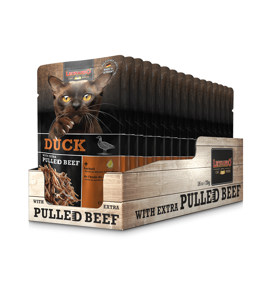 LEONARDO Duck + Beef 70g
