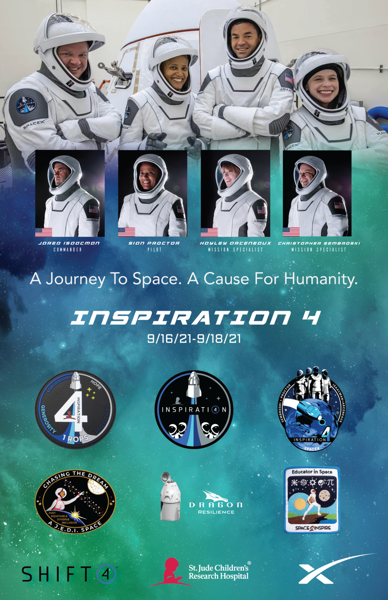 inspiration 4 poster