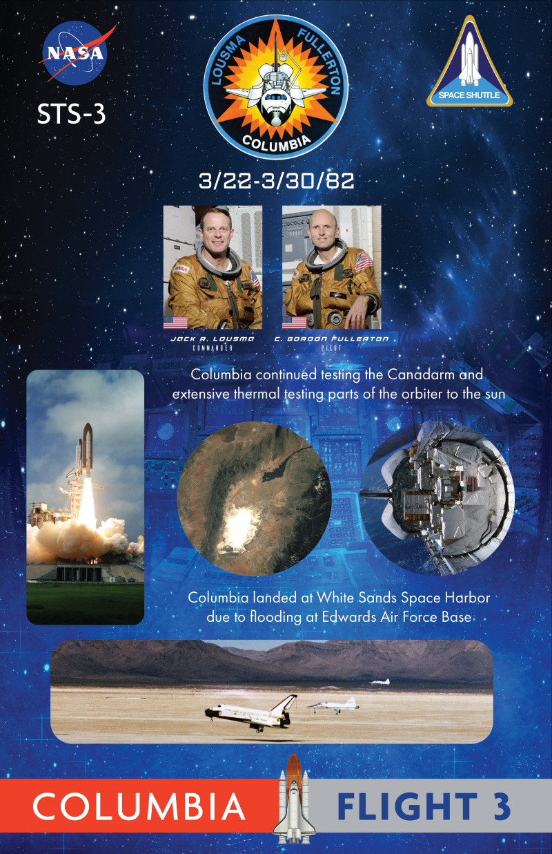 STS 3 poster