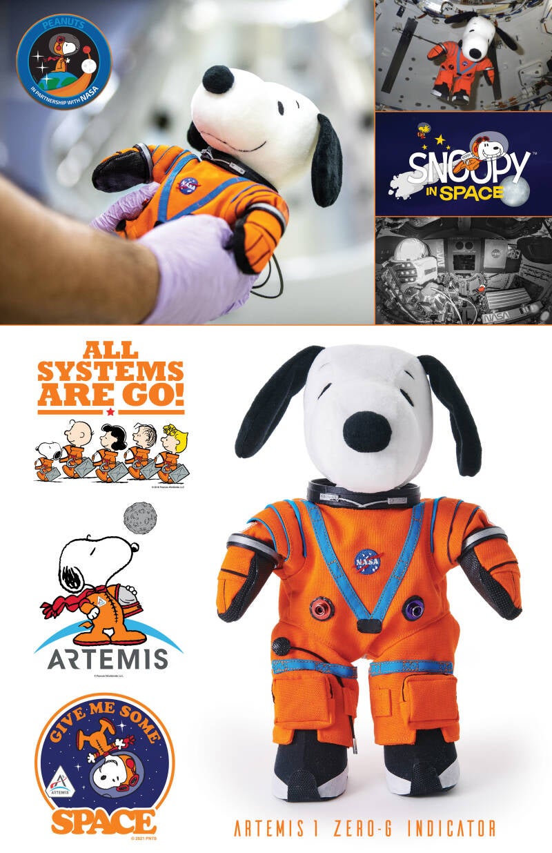 Snoopy zero G indicator