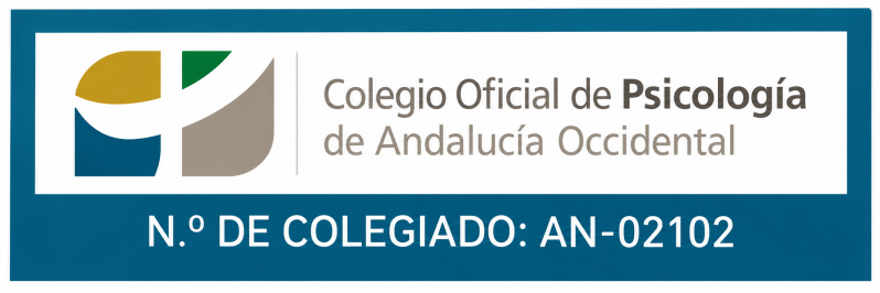 Colegio Oficial de Psicología de Andalucía Occidental - Colegiado AN-02102