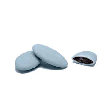 PC suikerbonen Grijsblauw mat