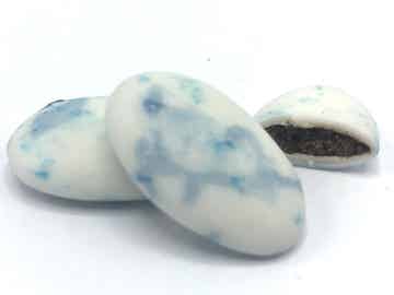 PC suikerbonen Atlantic blauw marmer