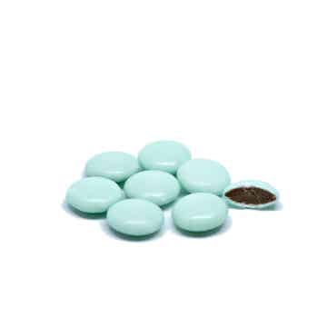 PC Lentilles watergroen gelakt