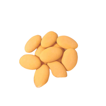 PC suikerbonen Oranje/Abrikoos mat