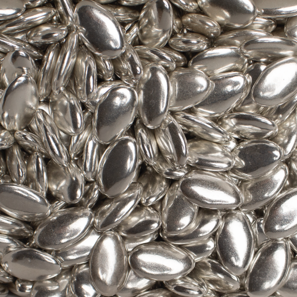 DB suikerbonen zilver metallic