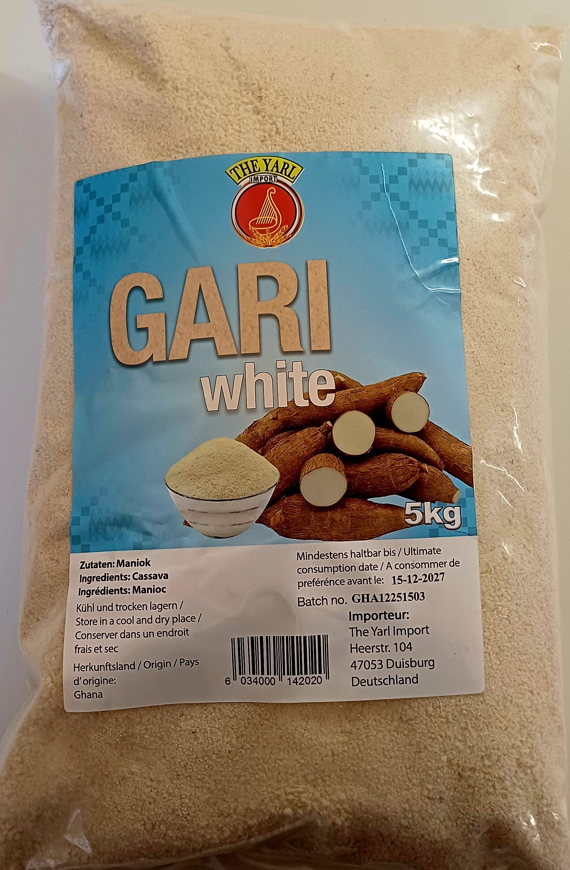 Gari White 5 kg