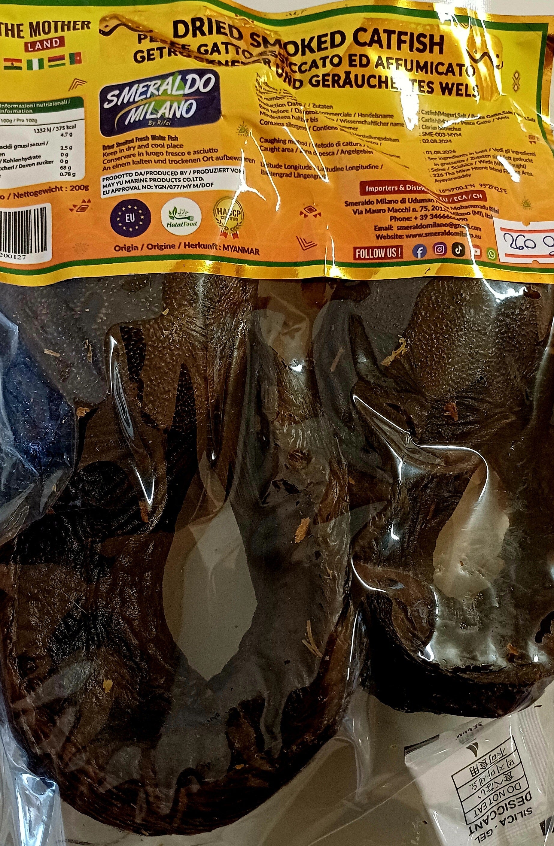 Dried Smoked Catfish