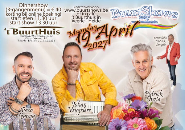 Maandag 19 April 2027