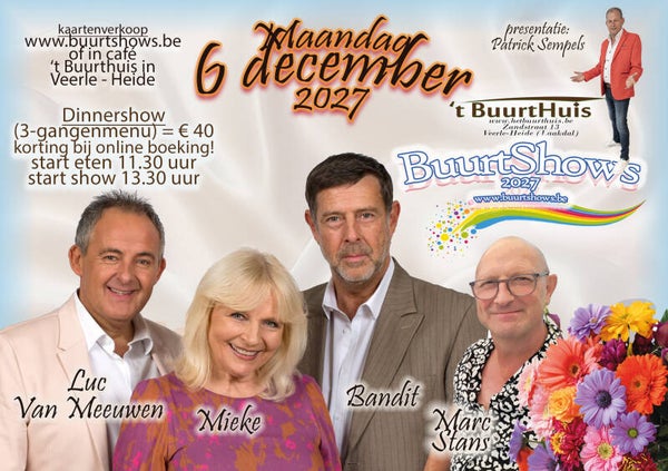 Maandag 6 December 2027