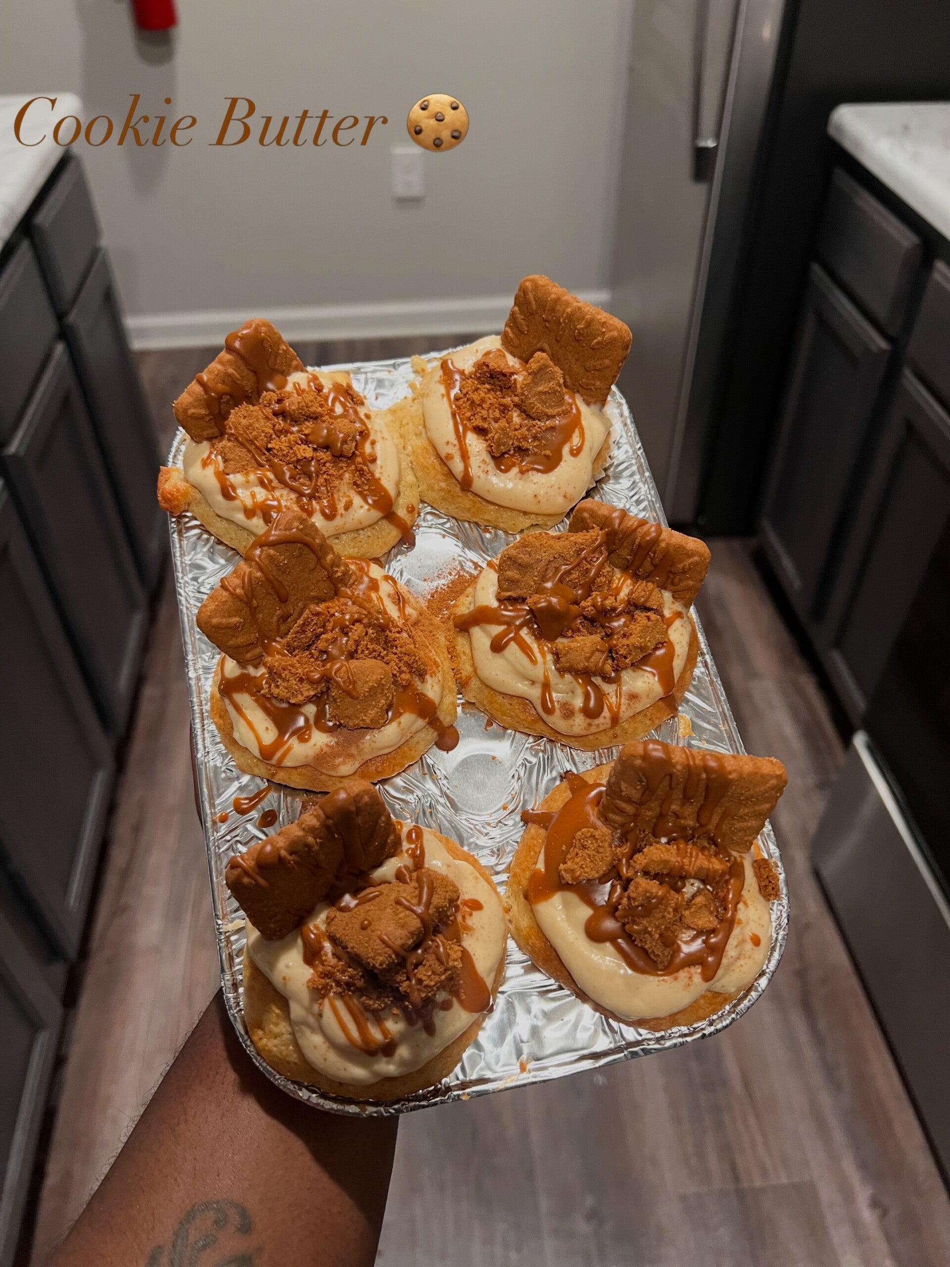 Cookie Butter Cupcake