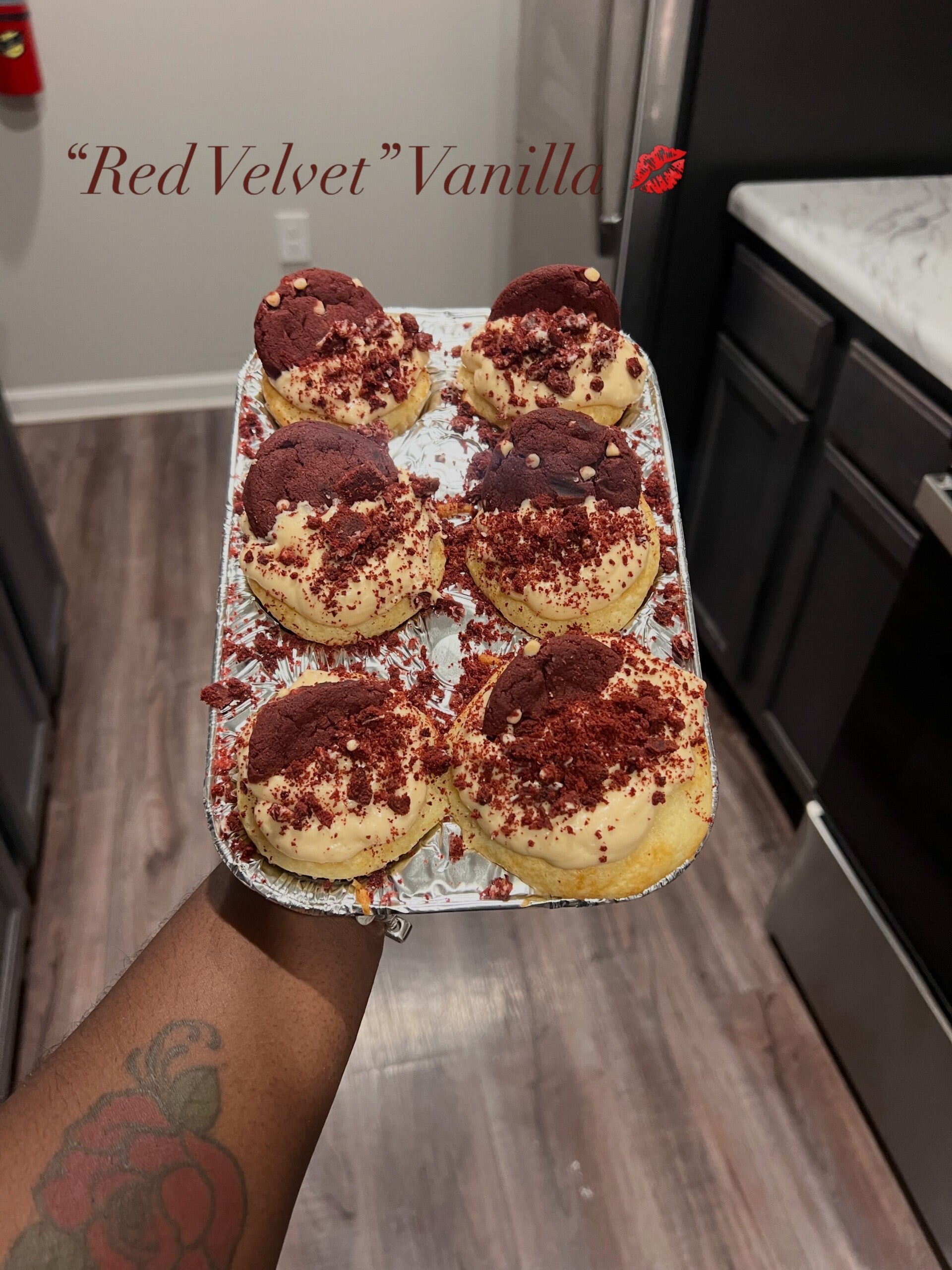 Red velvet vanilla