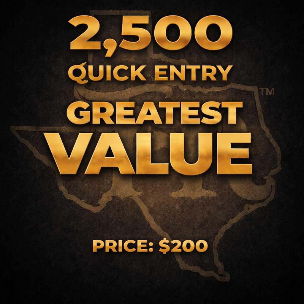 QUICK ENTRY (X2,500)