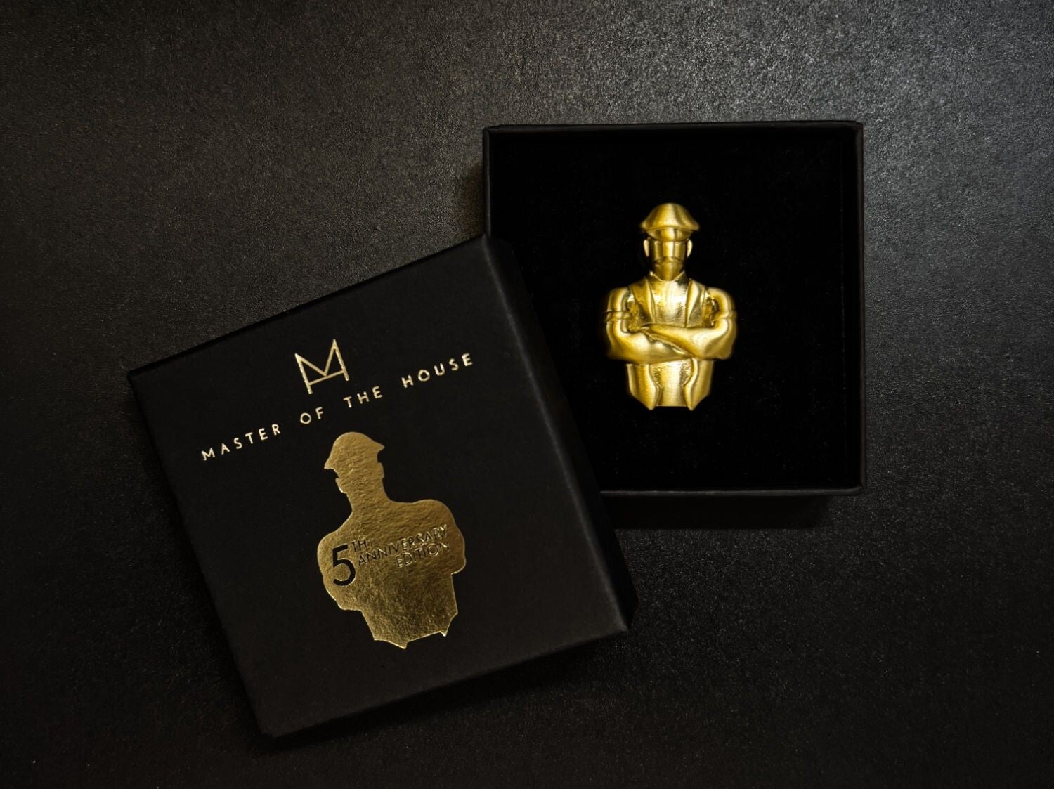 18K Anniversary pin "Master"