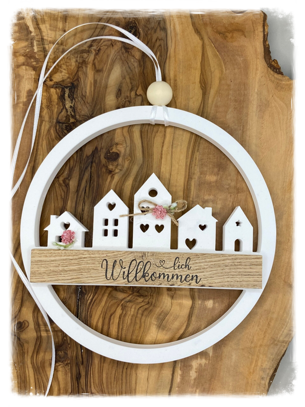 Aufhänger Häuser (L)